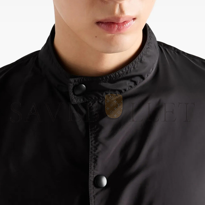 PRADA TRIANGLE LOGO JACKET 